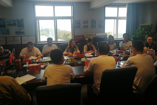 辽宁省环境保护产业协会赴我司考察 辽宁省环境保护产业协会赴我司考察