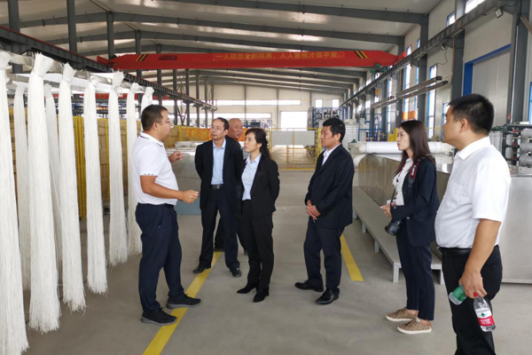 陕西航天建设集团有限公司总经理、党委副书记谢明娟率队赴辽宁一诺环保产业集团开展考察调研工作 陕西航天建设集团有限公司总经理、党委副书记谢明娟率队赴辽宁一诺环保产业集团开展考察调研工作